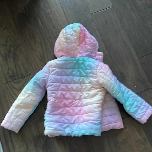 Pastel Girls Puffer Coat Sherpa-lined - Picture 4 of 4